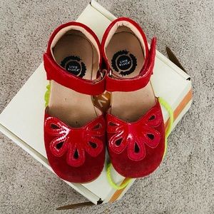 Livie and Luca red petal shoes size 12